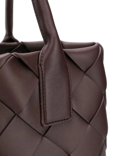 Shop Bottega Veneta Maxi Cabat 30 Tote Bag In Brown