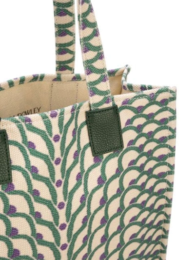 Shop Cynthia Rowley Geometric Print Tote In Green