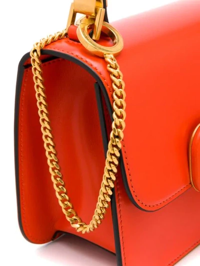 Shop Valentino Garavani Vsling Shoulder Bag - Orange