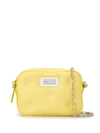 Shop Maison Margiela Glam Slam Shoulder Bag In Yellow
