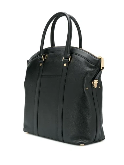 Shop Michael Michael Kors Bedford Legacy Large Tote Bag In Black