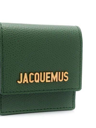 Shop Jacquemus Le Sac Bracelet Bag In Green