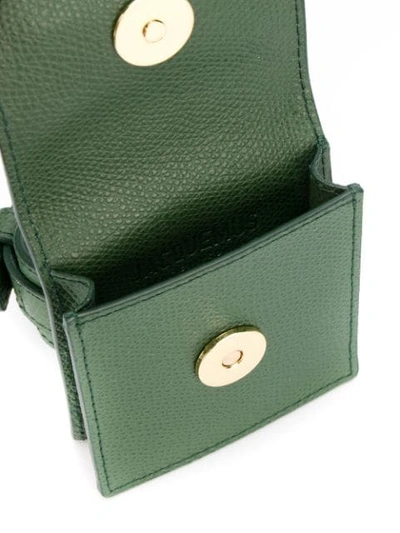 Shop Jacquemus Le Sac Bracelet Bag In Green