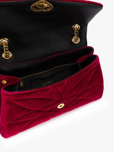 Shop Dolce & Gabbana Large Devotion Shoulder Bag In Red