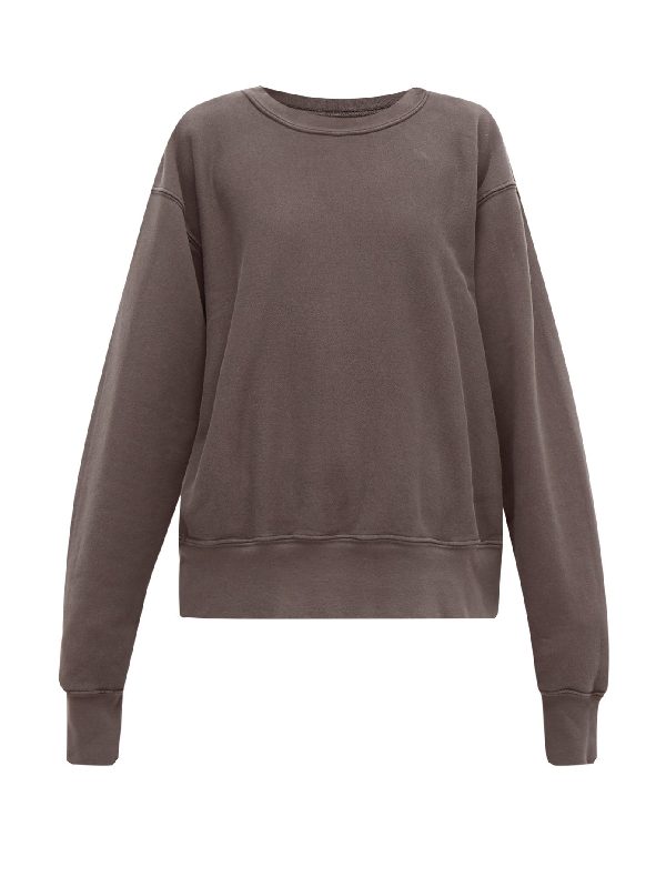 loopback cotton sweatshirt