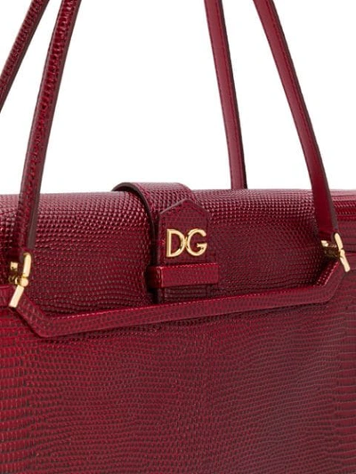 Shop Dolce & Gabbana Small Ingrid Bag In Red