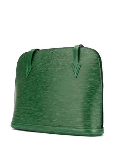 Pre-owned Louis Vuitton Lussac Shoulder Bag In Green