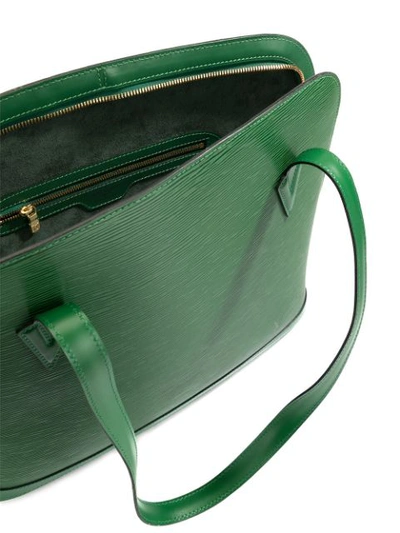 Pre-owned Louis Vuitton Lussac Shoulder Bag In Green