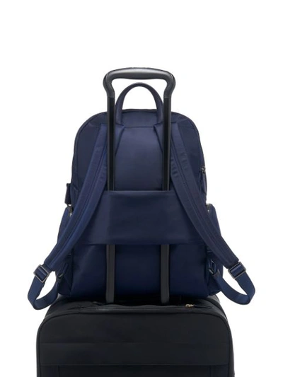 Shop Tumi Carson Multi-pocket Backpack In Blue