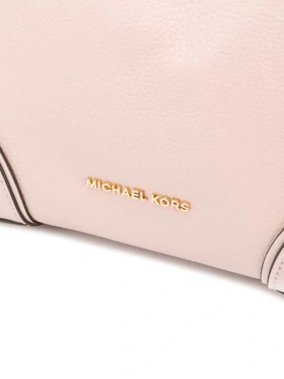 Shop Michael Michael Kors Mittelgrosse Schultertasche In 187 Soft Pink