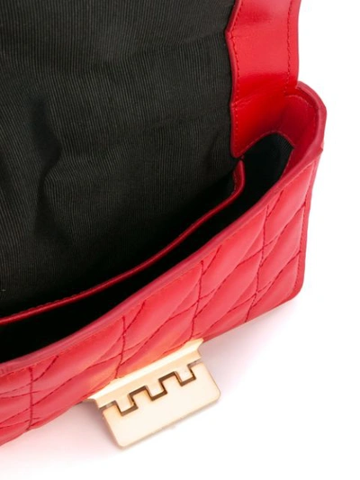 Shop Zac Zac Posen Earthette Shoulder Bag In Red