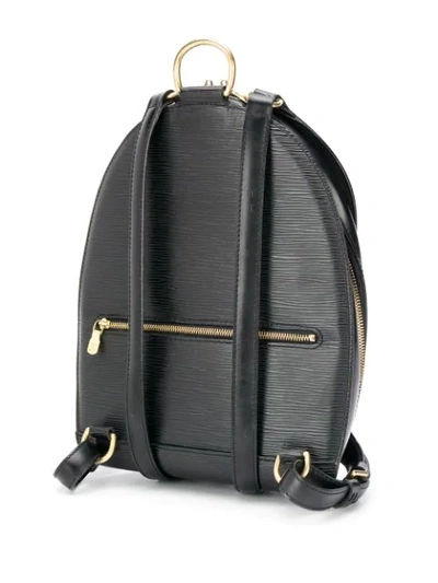 Pre-owned Louis Vuitton Mabillion 2001 Backpack In Black