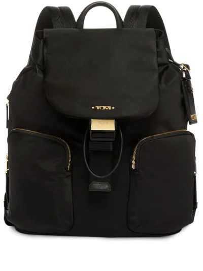 Shop Tumi Bethany Logo Backpack In Black