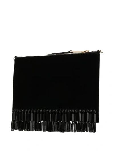 Shop Rochas Rob Clutch Bag In Black