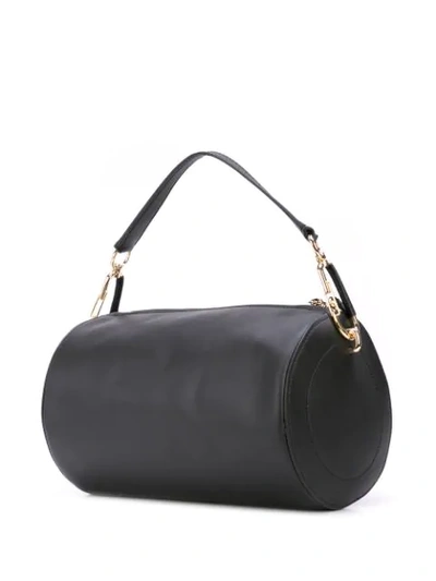 Shop Zac Zac Posen Cylinder-shaped Shoulder Bag In Black