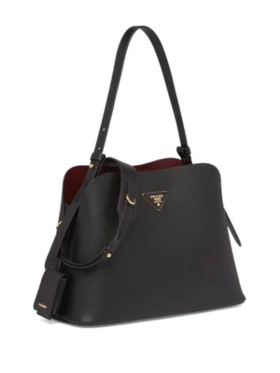 Shop Prada Matinee Shoulder Bag - Black