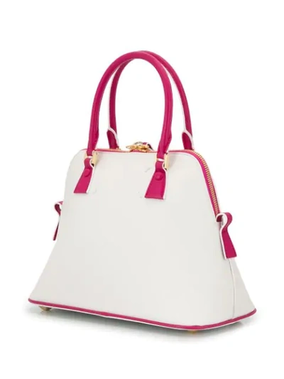 Maison Margiela Mini 5ac Tote Bag In White