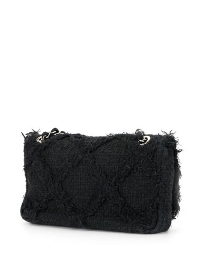 Pre-owned Chanel Cc Logos Chain Shoulder Bag In Black