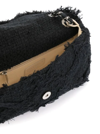 Pre-owned Chanel Cc Logos Chain Shoulder Bag In Black