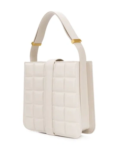 Shop Bottega Veneta 'marie' Schultertasche In Neutrals