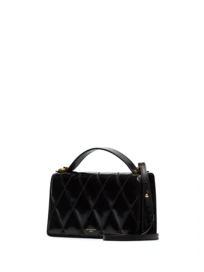 Shop Givenchy Gv3 Quilted Clutch - Black