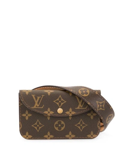 Pre-owned Louis Vuitton  Ceinture Pochette Belt Bag In Brown
