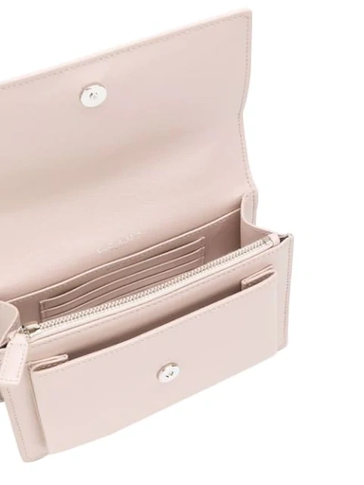 Shop Saint Laurent Monogram Shoulder Bag In Pink