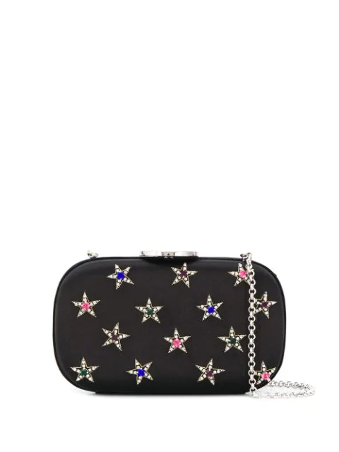 black embellished clutch