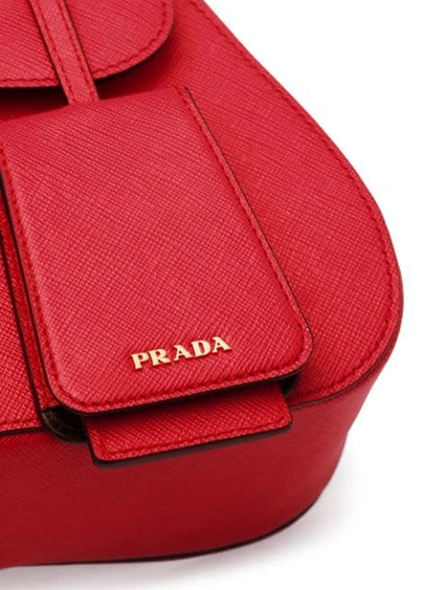 Shop Prada Sidonie Tote Bag In Red