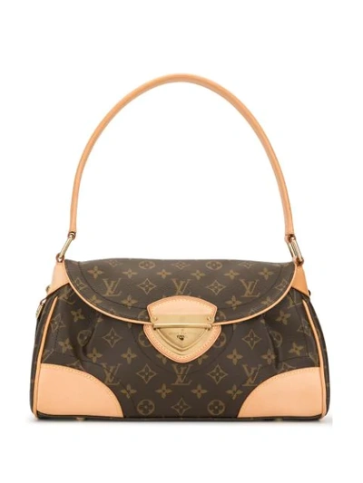 Pre-owned Louis Vuitton 2007  Beverly Mm Shoulder Bag In Brown
