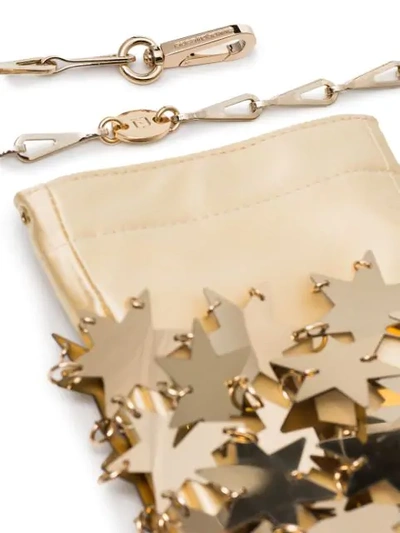 Shop Paco Rabanne Comet Star 1969 Iconic Bag In Gold