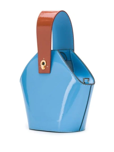 Shop Danse Lente Mini Johnny Handbag In Blue