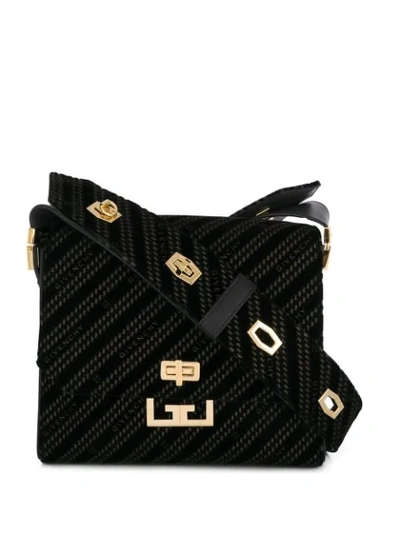 Shop Givenchy 'eden' Schultertasche In Black