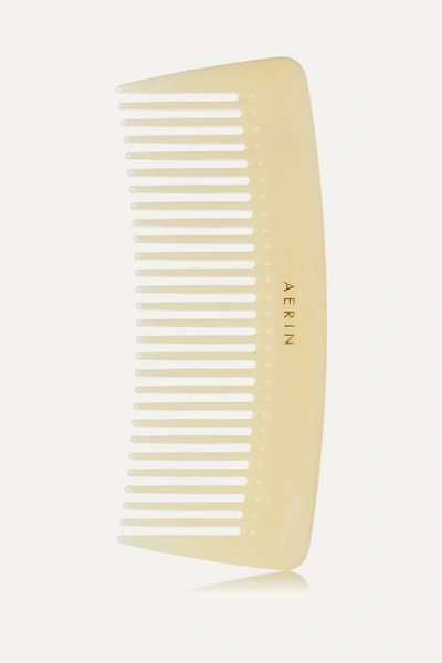 Shop Aerin Beauty Travel Acetate Comb In Ivory
