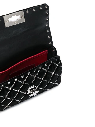 Shop Valentino Garavani Rockstud Spike.it Belt Bag In Black