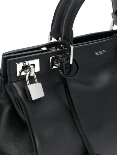 Shop Giambattista Valli Flore Tote Bag In Black