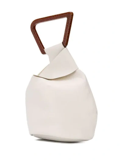 Shop Cult Gaia Astraea Bucket Bag In White