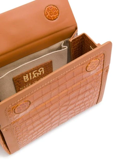 Shop Nico Giani Cerea Mini Shoulder Bag In Brown
