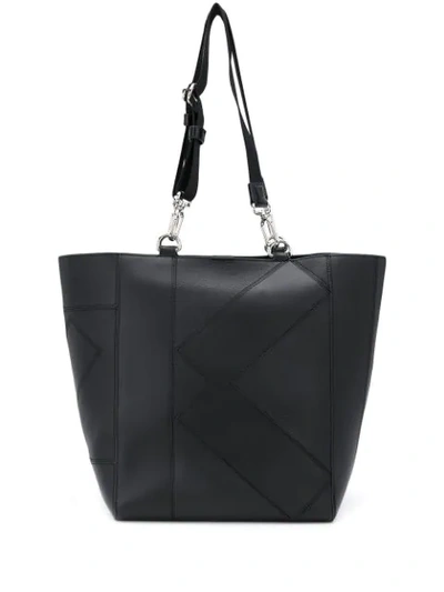 Shop Kenzo Kube Tote Bag In Black