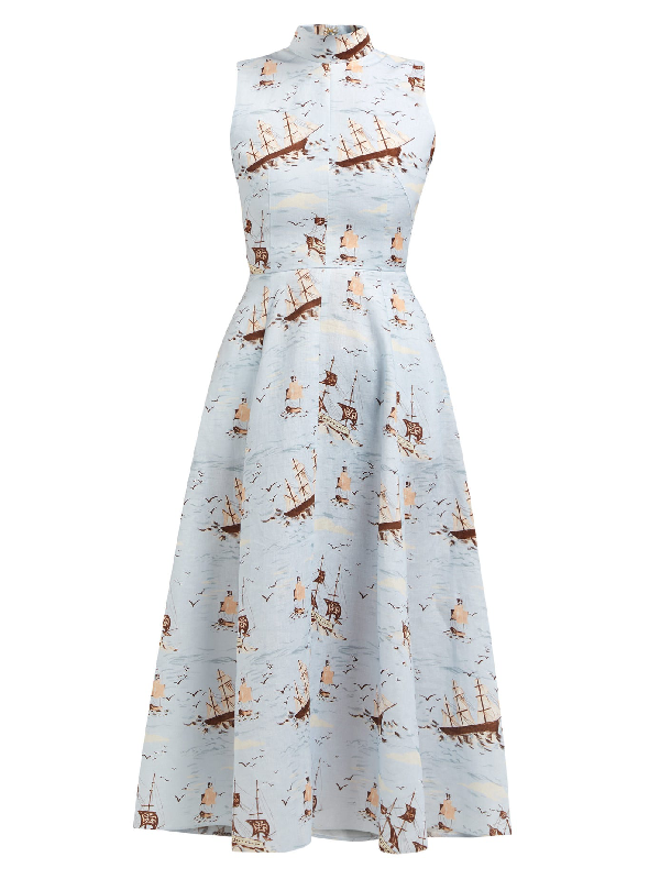 emilia wickstead midi dress