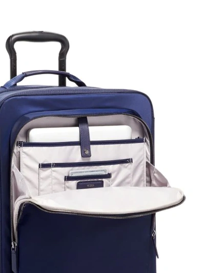 Shop Tumi Tres Leger Carry-on Trolley In Blue