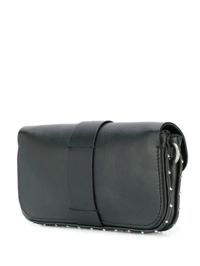 Shop Zadig & Voltaire X Kate Moss Kate Wallet Bag In Black