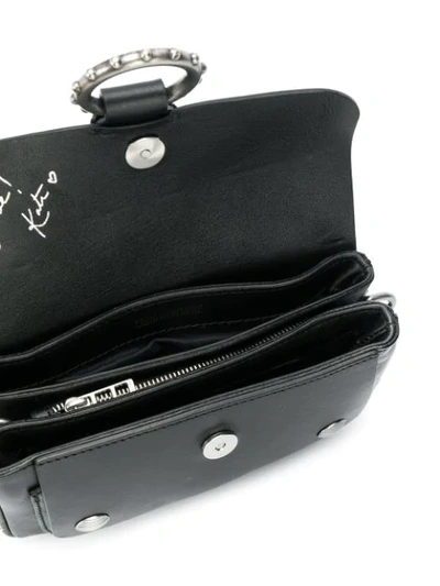Shop Zadig & Voltaire X Kate Moss Kate Wallet Bag In Black