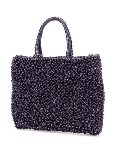 Shop Anteprima Wire Clutch Bag In Purple