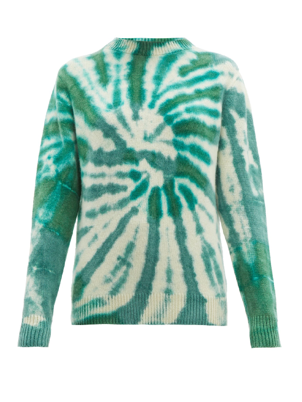 elder statesman tie dye sweater