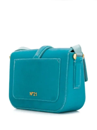 Shop N°21 Lolita Shoulder Bag In Blue