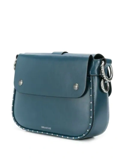 Shop Zadig & Voltaire X Kate Moss Kate Crossbody Bag In Blue