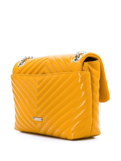 Shop Rebecca Minkoff Edie Shoulder Bag In Yellow
