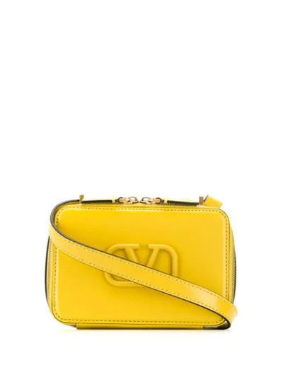 Shop Valentino Vsling Crossbody Bag In Yellow