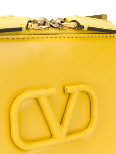 Shop Valentino Vsling Crossbody Bag In Yellow